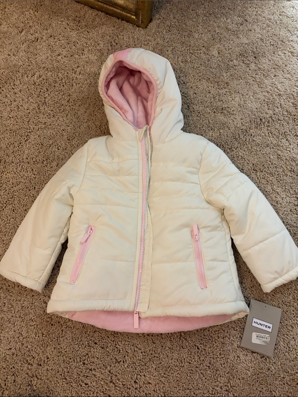 Hunter 3T winter girls coat NWT